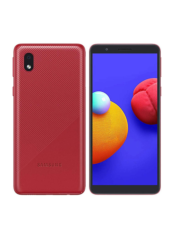 Samsung Galaxy A01 Core 16GB Red, 1GB RAM, 4G LTE, Dual Sim Smartphone