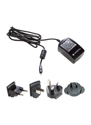 Thuraya EU/UK/AUS/CN Plug Travel Wall Charger/Charge Cable, Black