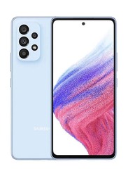 Samsung Galaxy A53 128GB Awesome Blue, 6GB RAM, 5G, Dual Sim Smartphone, SM-A536ELBDMEA, Middle East Version