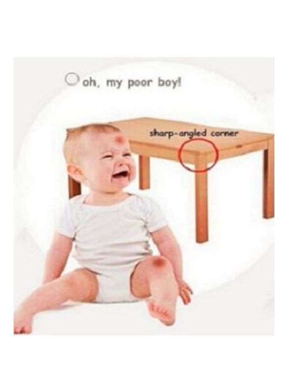 Rainbow Toys Furniture Edge Corner Protector Guard, Burlywood