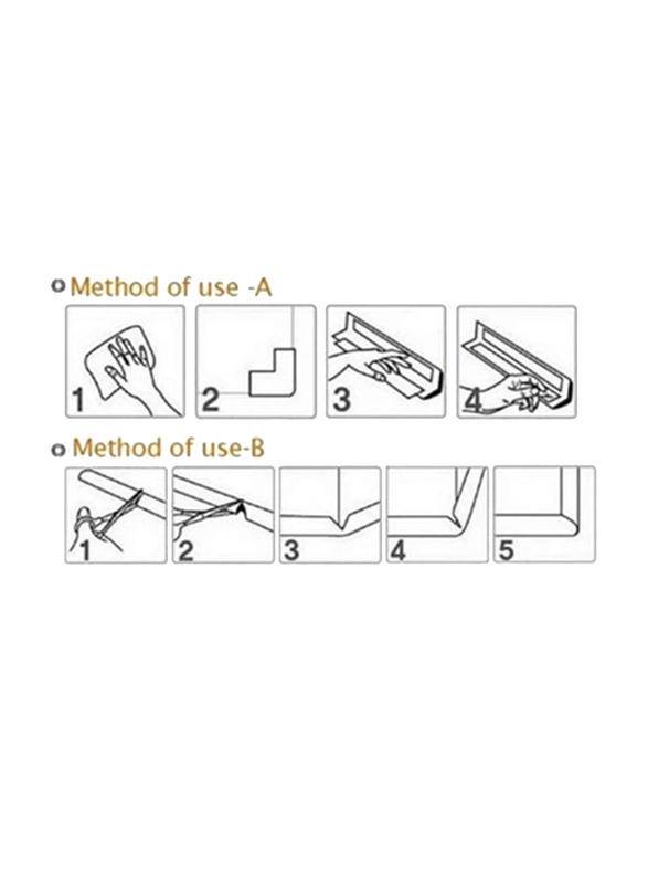 Rainbow Toys 2-Meter Table Corner Edge Protector, Sky Blue