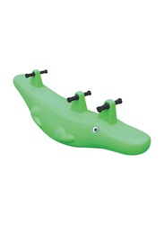 Rainbow Toys Rocking Crocodile Seesaw, Green, 146 x 49 x 40cm, Ages 1+