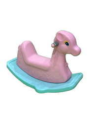 Rainbow Toys Rocking Deer Seesaw, Pink, Ages 3+