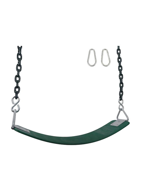 

Rainbow Toys Extra Duty Swing Seat with Chain, 13125, Green, Ages 3+