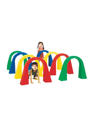 Rainbow Toys Multicolor Hurdle Crawling Training Toys Set, 8 Pieces, Ages 2+