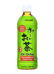 Ito En Oi Ocha Unsweetened Green Tea Bottled, 500ml