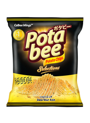 Calbee Wings Potabee Salted Egg Potato Chips, 68g