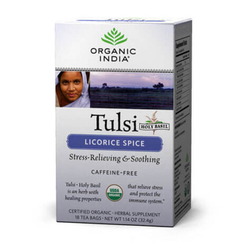 

Organic India Tulsi Licorice Spice - 18 Tea Bags