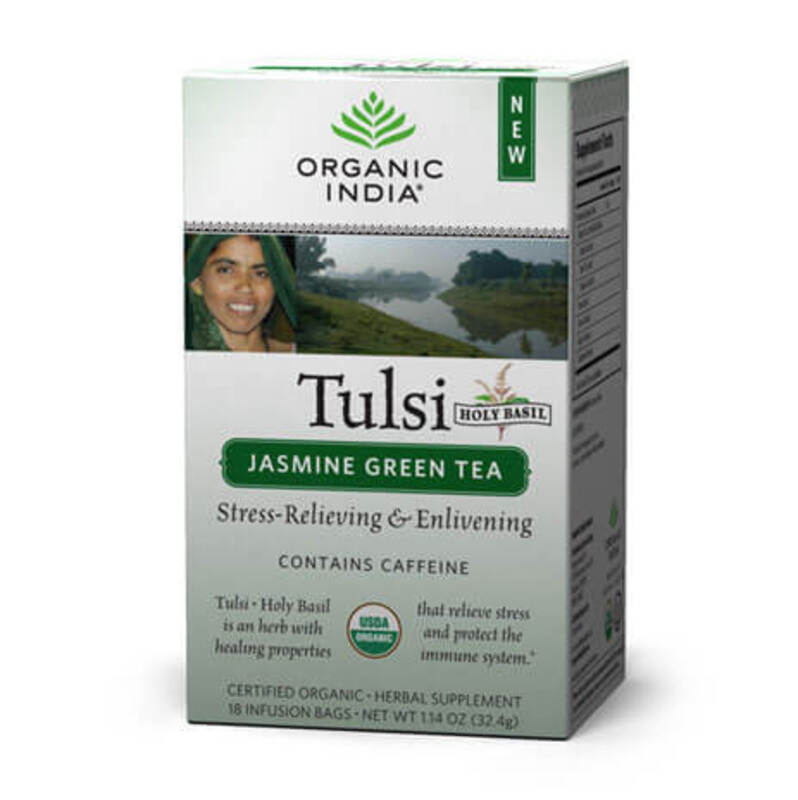 

Organic India Tulsi Jasmine Green Tea - 18 Tea Bags