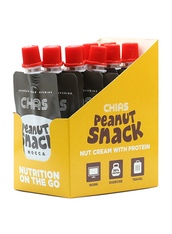 

Chias Peanut Snack Mocca Nutrition to Go, 10 Sachet x 34g