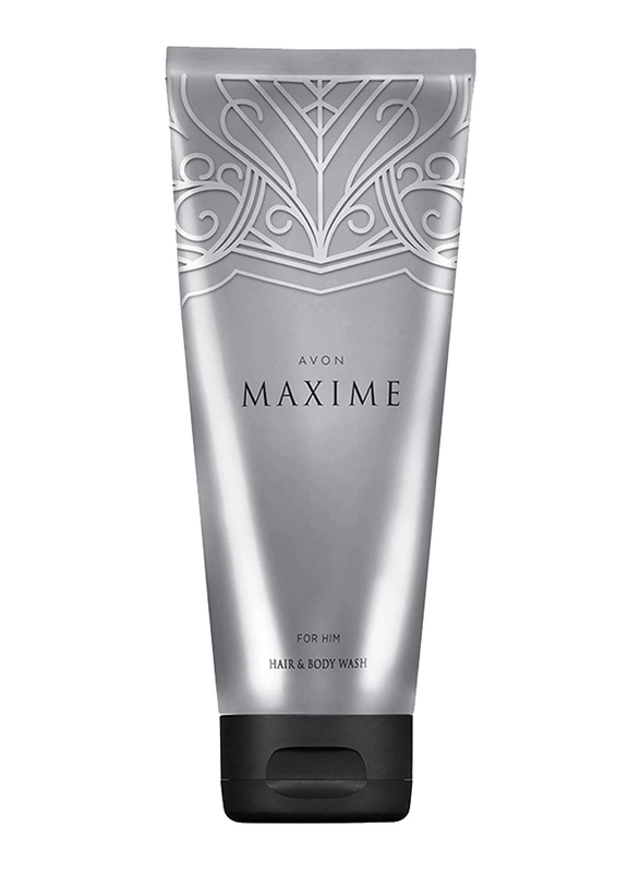 Avon Maxime Hair and Body Wash for Men, 200 ml