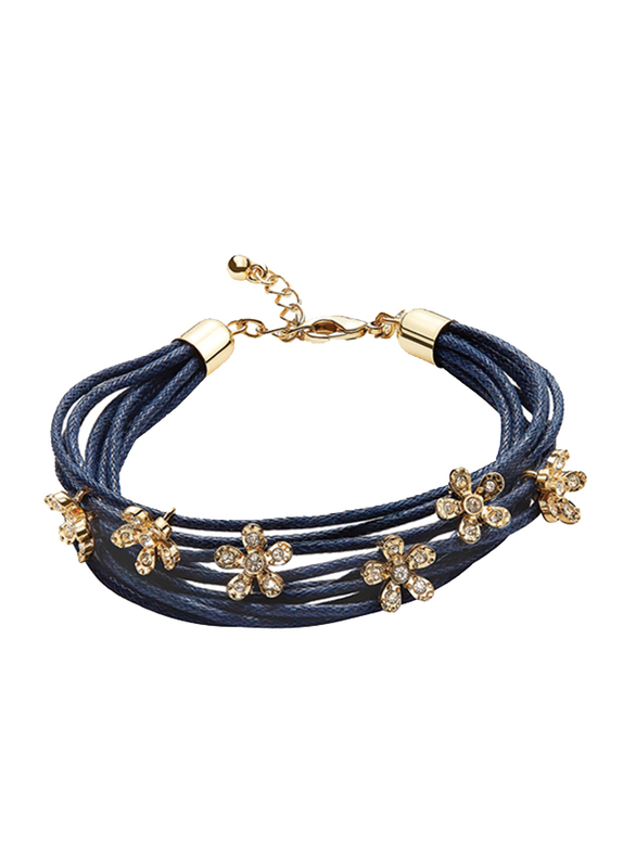 Avon Cristina Multi-Strand Bracelet for Women, Blue