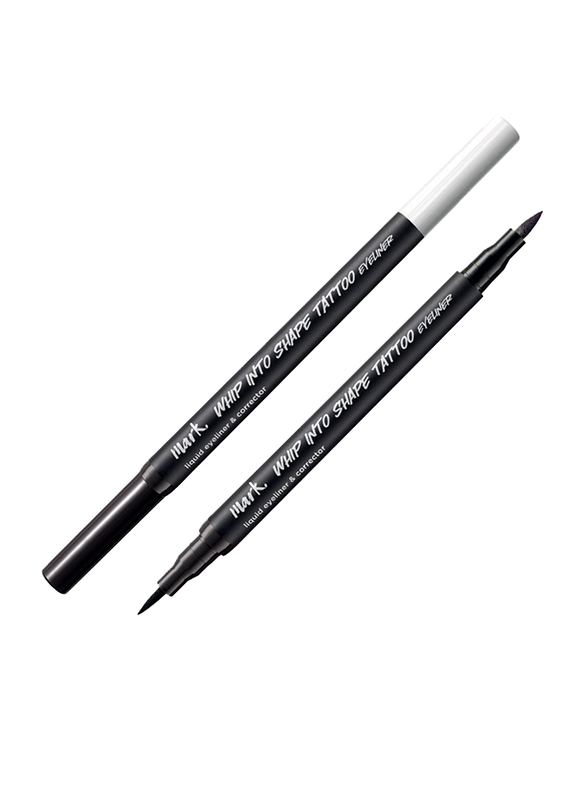 Avon Mark. Dual-Ended Tattoo Eyeliner, Gaze For Days 1302551, Black