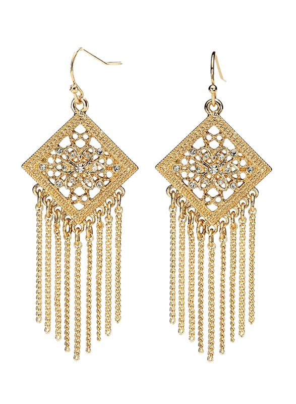 Avon Mirabelle Drop Earrings for Women, Gold