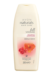 Avon Naturals Raspberry and Hibiscus Full Volume Shampoo for All Hair Types, 250 ml