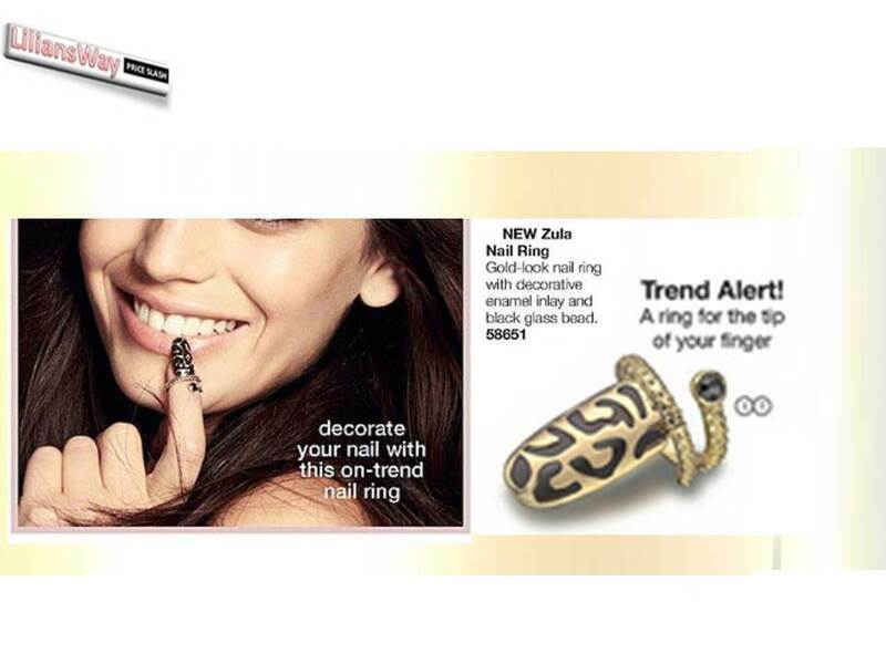Avon Zula Nail Ring for Women, Gold