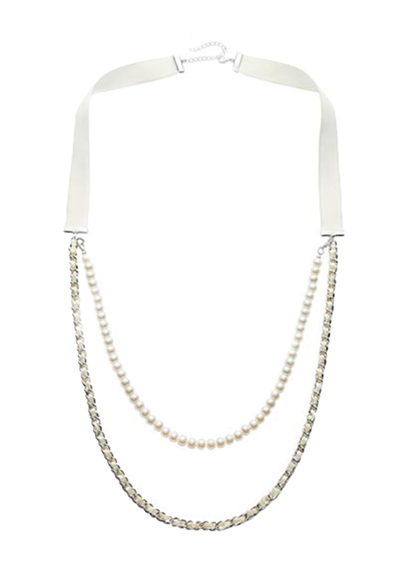 Avon Dariel Strand Necklace for Women, White