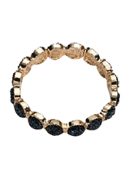 Avon Rishelle Designer Bracelet for Women, Black/Gold