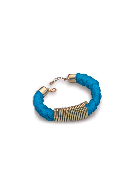 Avon Beatriz Braided Bracelet for Women, Blue