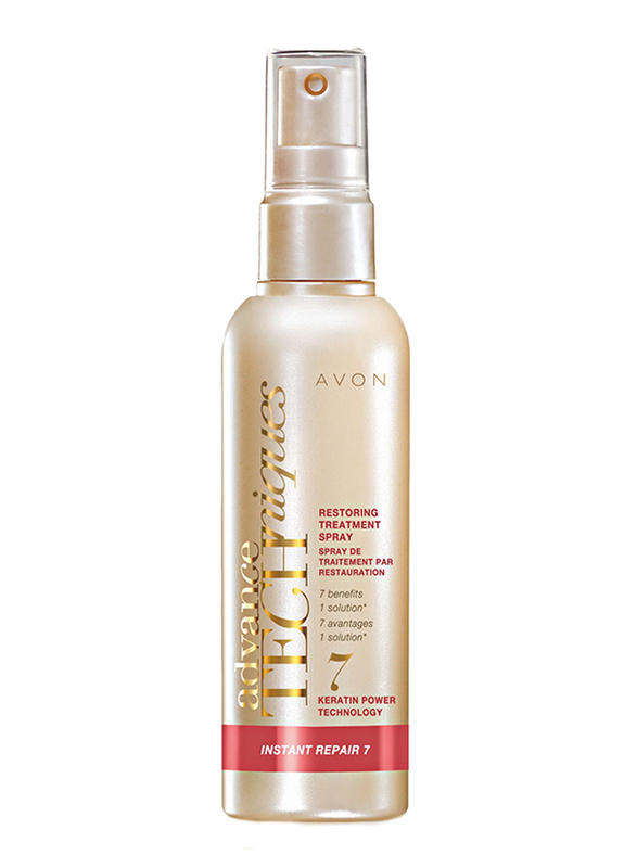 Avon Advance Techniques Instant Repair 7 Restoring Treatment Spray for All Hair Types, 100 ml