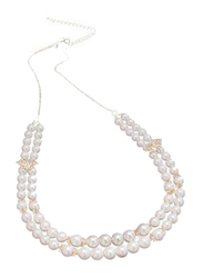Avon Peacock Pearl Strand Necklace for Women, White