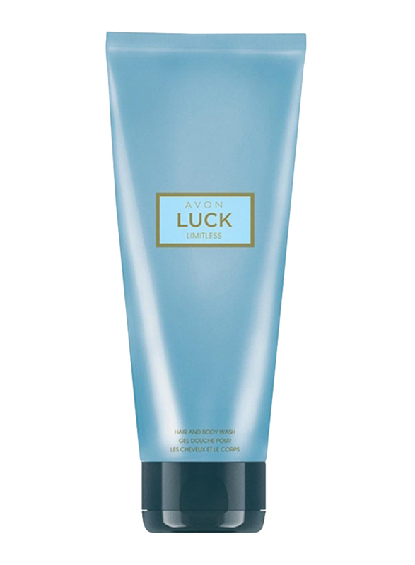Avon Luck Limitless Hair and Body Wash for Men, 200 ml