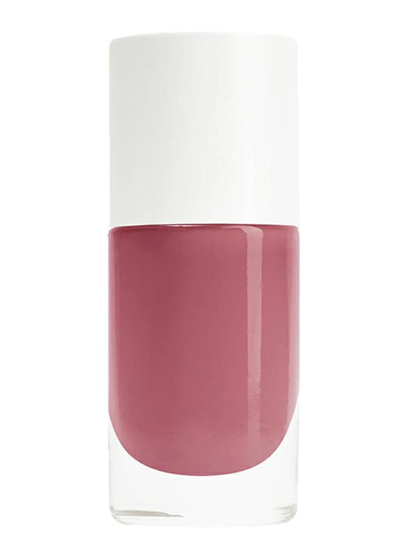Nailmatic Pure Color Plant-Based Glossy Nail Polish, 8ml, Ninon Rosewood, Red