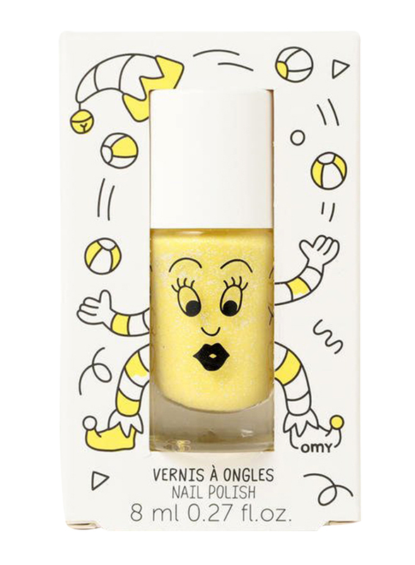 Nailmatic Kids Water Based Matte Nail Polish, 8ml, Lulu Pearly Yellow