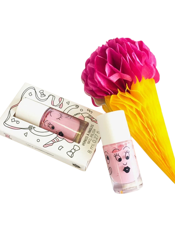 Nailmatic Kids Water Based Matte Nail Polish, 8ml, Bella Light Pink