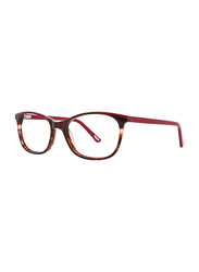XOXO Trinidad Full Rim Wayfarer Red Frame for Women, 53/17/140
