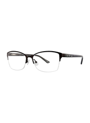 Badgley Mischka Priscille Full Rim Tea Cup Merlot Frame for Women, 53/16/135