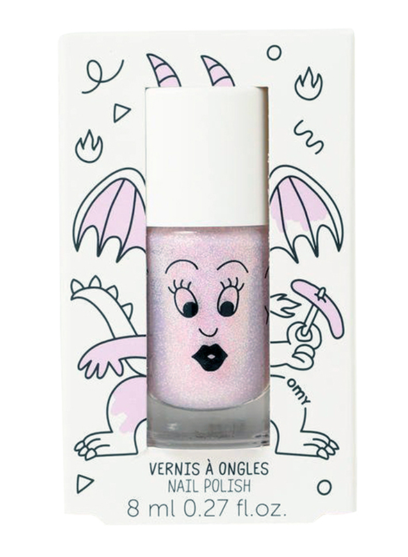 Nailmatic Kids Water Based Nail Polish, 8ml, Elliot Pearly Pink Shimmer