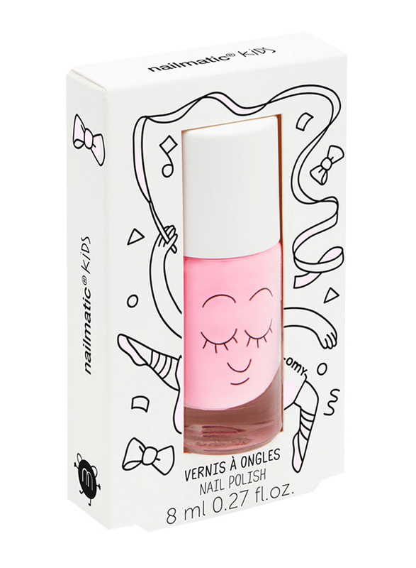 Nailmatic Kids Water Based Matte Nail Polish, 8ml, Bella Light Pink