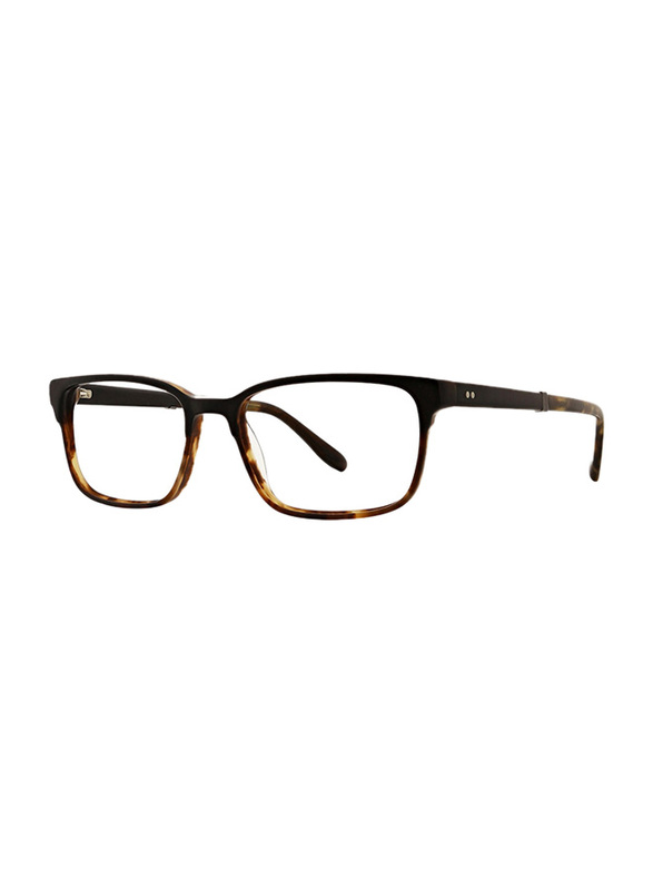 Badgley Mischka Fleetwood Full Rim Rectangle Black Frame for Men, 54/17/145