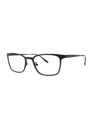 Badgley Mischka Holden Full Rim Rectangle Black Frame for Men, 51/19/140