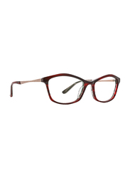 XOXO Avila Full Rim Wayfarer Red Frame for Women, 53/16/135