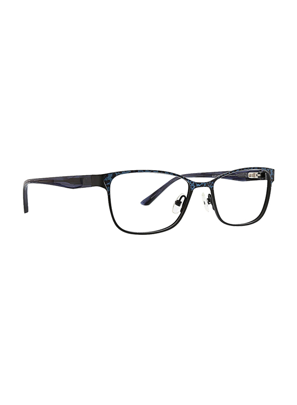 XOXO Siena Full Rim Rectangle Midnight Black Frame for Women, 52/16/135