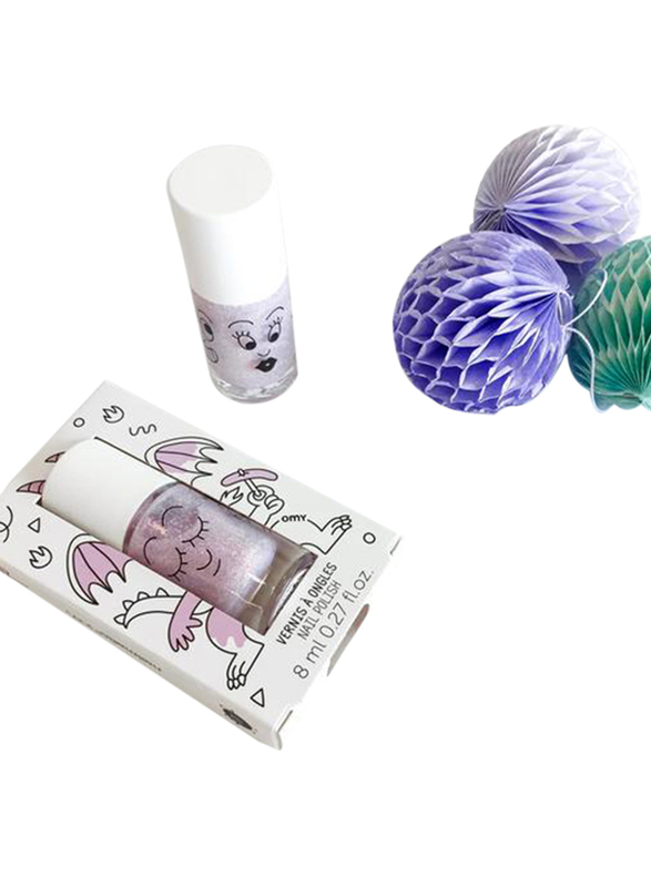 Nailmatic Kids Water Based Nail Polish, 8ml, Elliot Pearly Pink Shimmer