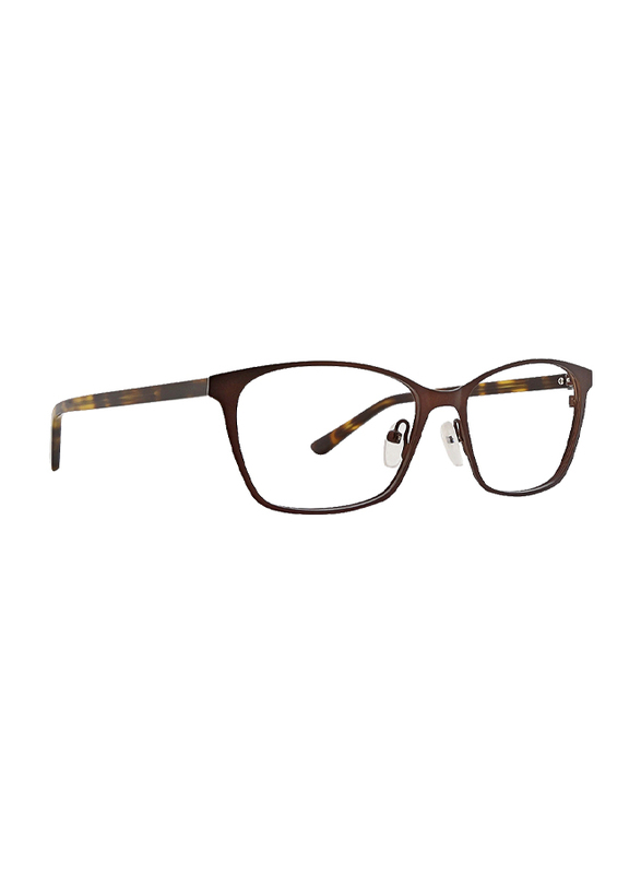 XOXO Ashbury Full Rim Wayfarer Brown Frame for Women, 54/16/140