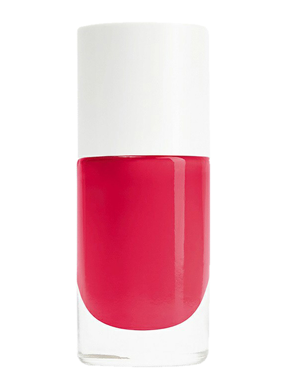 Nailmatic Pure Color Plant-Based Glossy Nail Polish, 8ml, Emiko Coral Pink