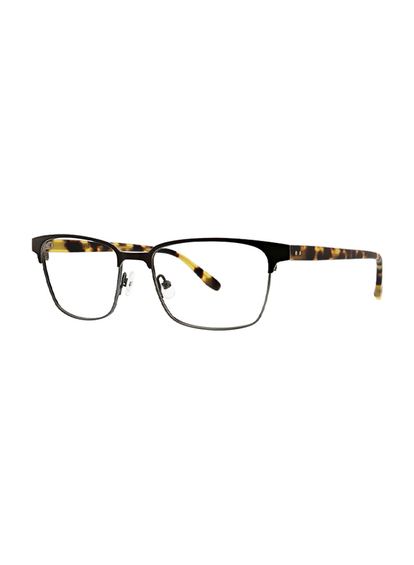 Badgley Mischka Victor Full Rim Rectangle Brown Frame for Men, 55/18/147147