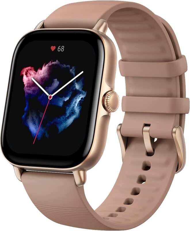 

Amazfit GTS-3 41.4mm Smartwatch, Brown