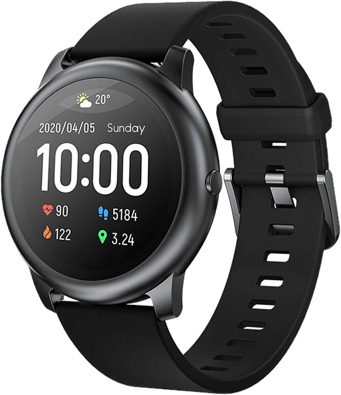 

Haylou LS 05 46mm Smartwatch with GPS, Black