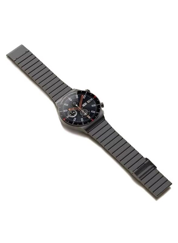 

Haino Teko Germany RW-22 Smart Watch 1.3" Super HD BT Call Wireless Charging Blood Oxygen Heart Rate Monitor IP68 Waterproof Replacement Bands x 3