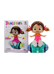 Yijun Musical Dancing Girl Doll with Flashing Lights Electronic Toy, Ages 3+