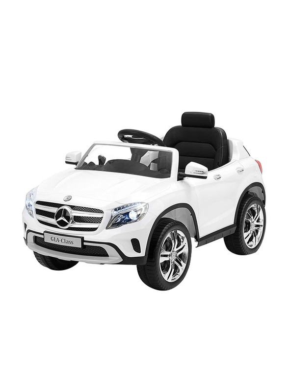 

Toy Land Official Licensed Electric Mercedes Benz Ride-On Car for Kids, TL-653R, White, Ages 3+