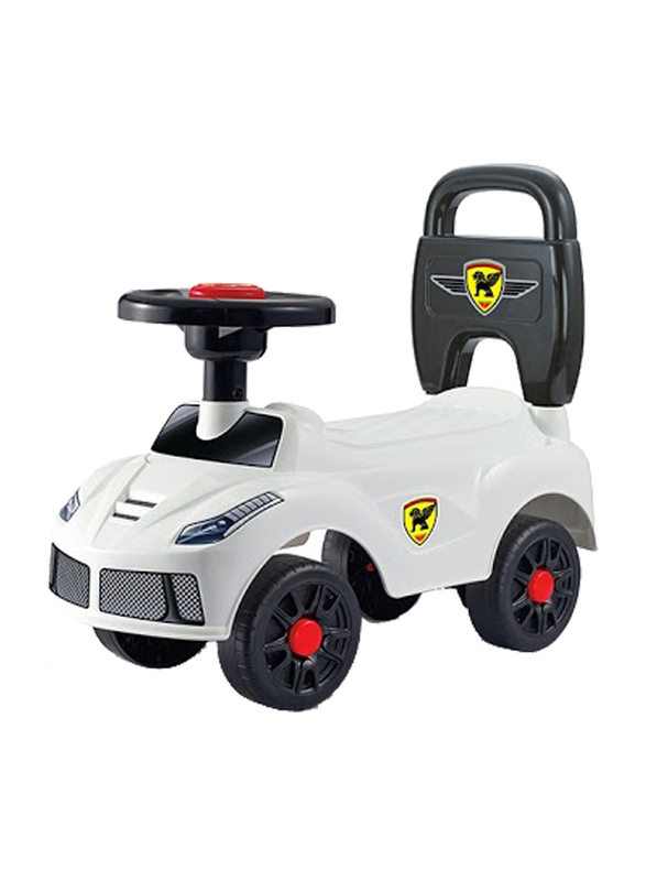 

LB Toys 18cm Ride On Push Car, White, Ages 1+
