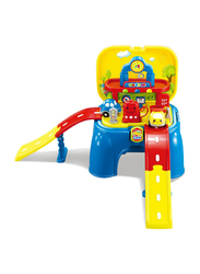 LB Toys 2-in-1 Seat Gas Station with Light & Sound, Ages 3+