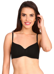 Jockey Essence Soft Cup Padded Bra, Black, 36C