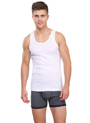 Jockey 2-Piece Elance Modern Vest Set for Men, 8823-0210, White, Extra Large